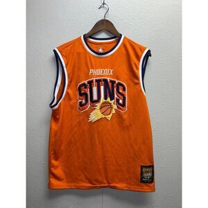 Phoenix Suns Jersey Western Conference Orange Graphic Top mens Large NBA